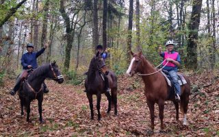 Riders enjoying Horsemen's Park